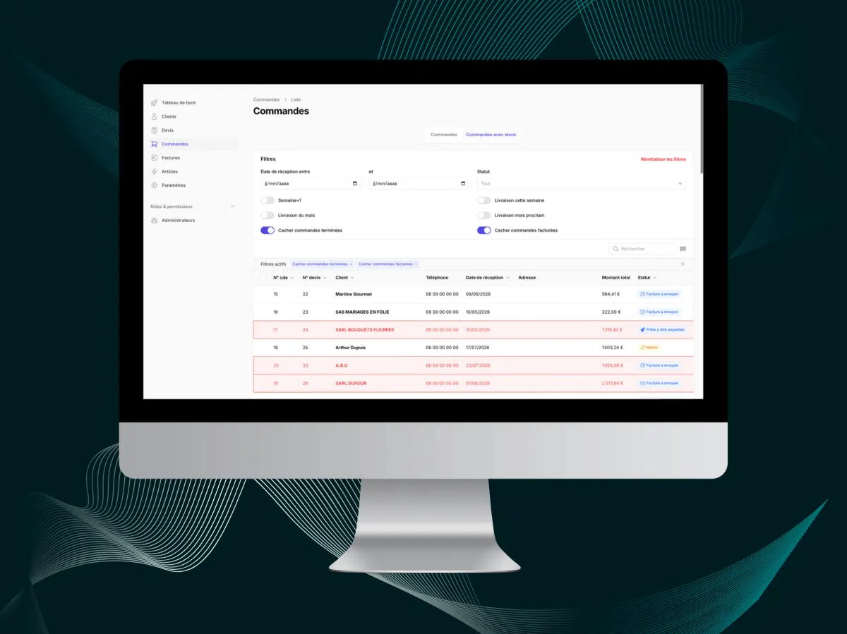 Tables en Fête : un ERP sur mesure pour piloter toute l'activité de location