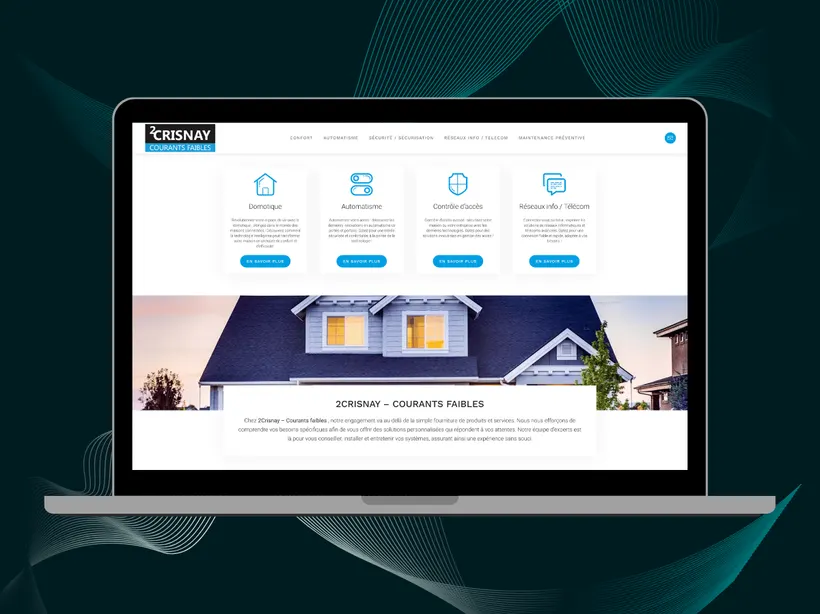 2Crisnay : une refonte web pour valoriser ses expertises et sa visibilité locale